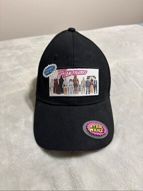 Star Wars black 45th anniversary vintage toy hat